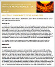 Mining and Metals Newsletter